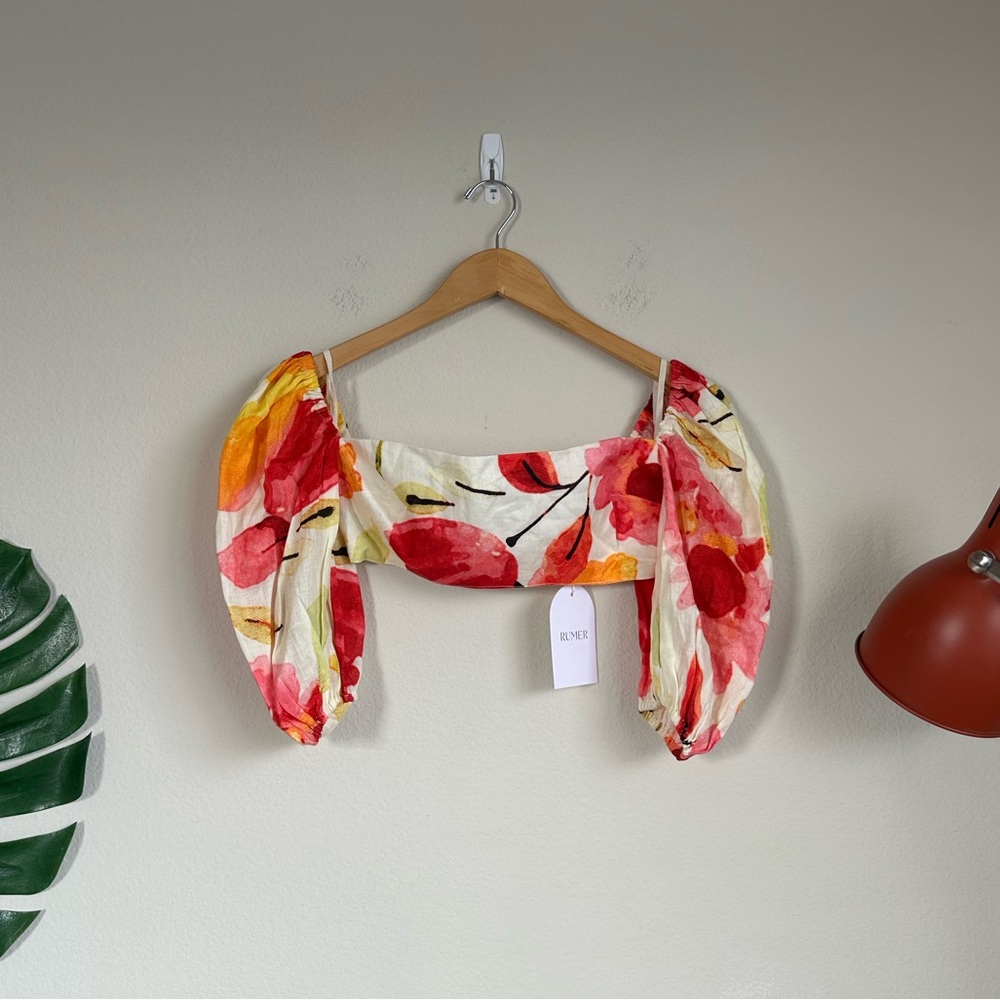 NWT Rumer Sunshine Crop Top